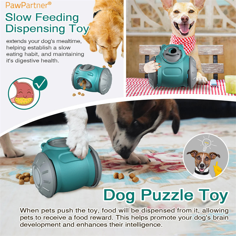Interactive Dog Tumbler Toy - Boost Pet IQ & Slow Feed for Small to Medium Dogs and Cats