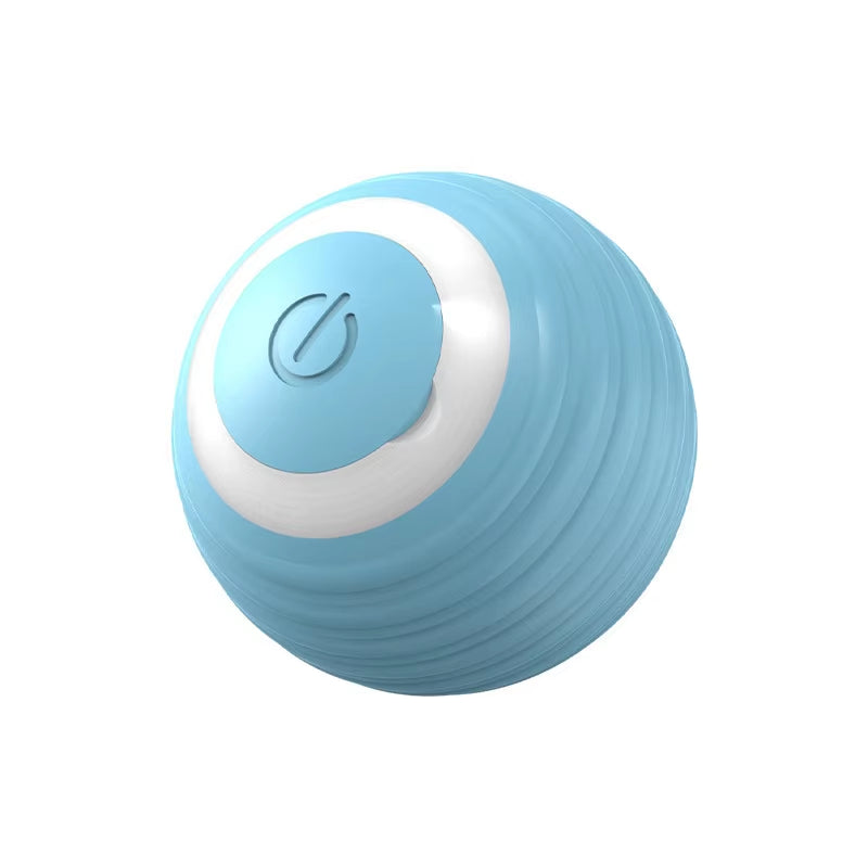 USB Rechargeable Interactive Cat Ball - Fast Rolling Automatic Motion Toy for Indoor Play